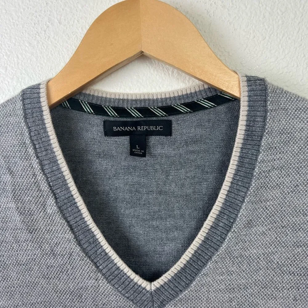 Banana Republic Wool Blend Men Vest size L